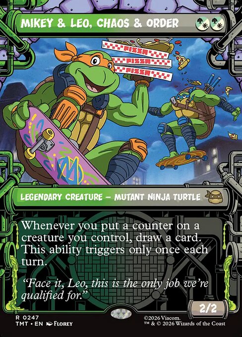 Mikey & Leo, Chaos & Order (Showcase) - TMT - 247