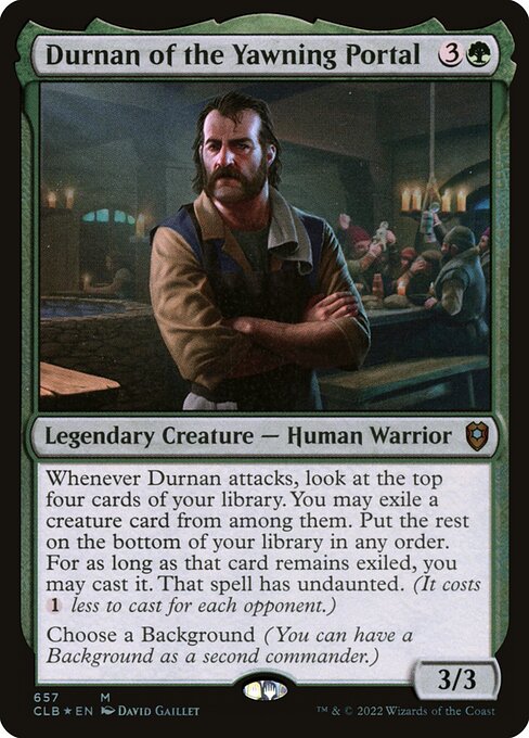 Durnan of the Yawning Portal (Foil) - CLB - 657