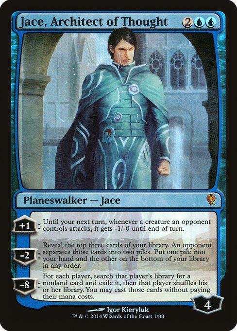 Jace, Architect of Thought (Foil) - DDM - 1