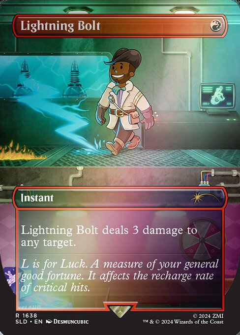 Lightning Bolt (1638) (Rainbow Foil) - SLD - 1638★