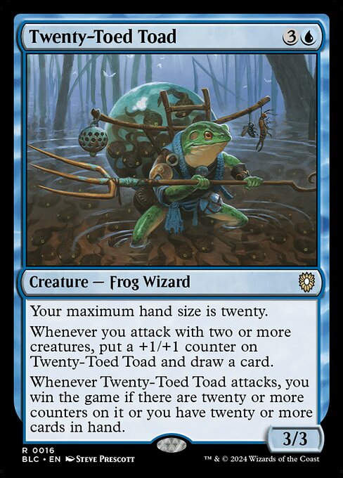 Twenty-Toed Toad - BLC - 16