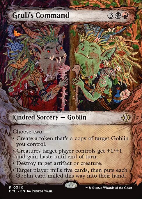 Grub's Command (Showcase) (Foil) - ECL - 340