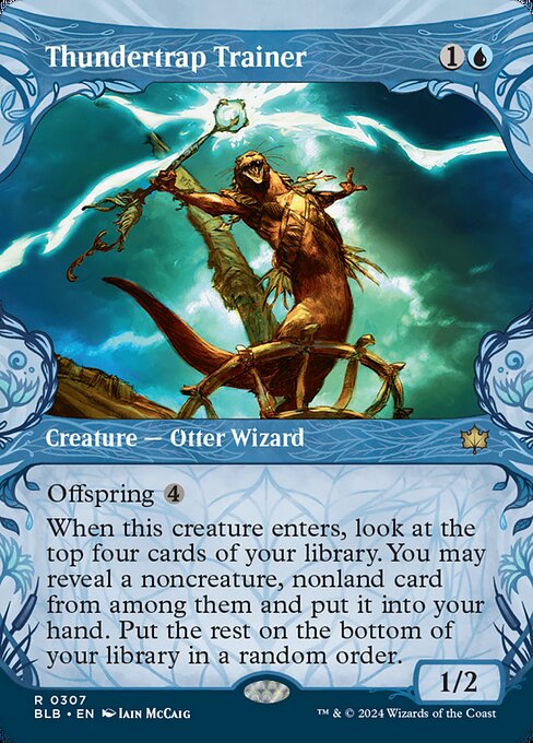 Thundertrap Trainer (Showcase) (Foil) - BLB - 307