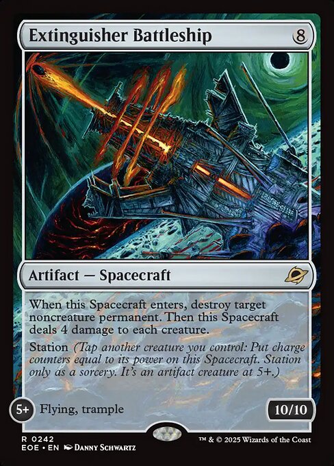 Extinguisher Battleship (Foil) - EOE - 242