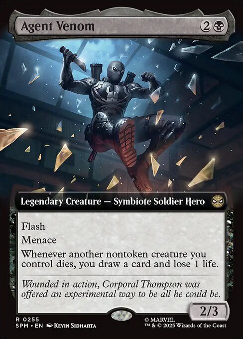 Agent Venom (Extended Art) (Foil) - SPM - 255