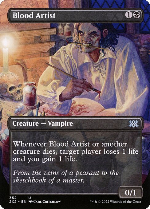 Blood Artist (Borderless) - 2X2 - 352