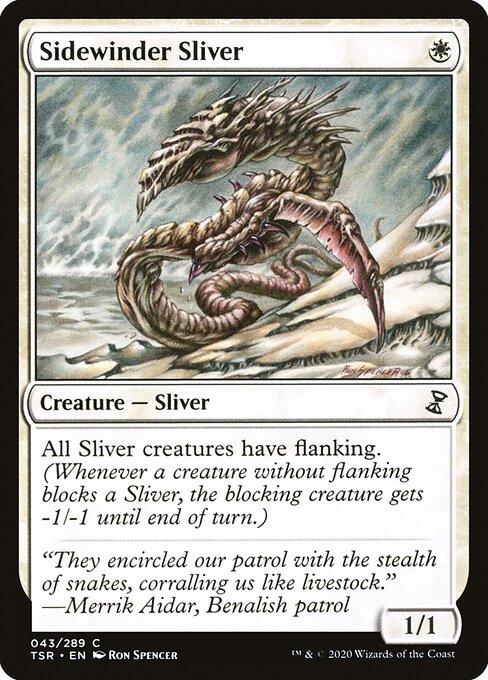 Sidewinder Sliver - TSR - 43