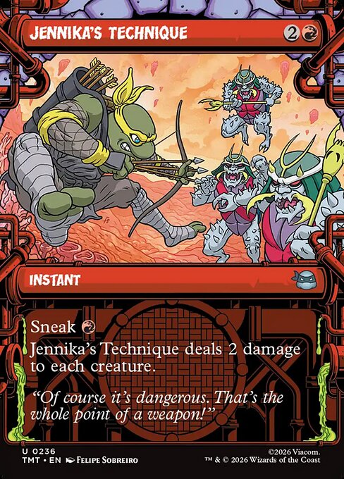 Jennika's Technique (Showcase) (Foil) - TMT - 236