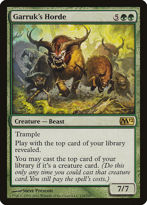 Garruk's Horde - M12 - 176