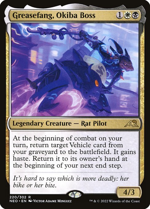 Greasefang, Okiba Boss - NEO - 220