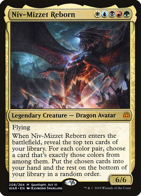Niv-Mizzet Reborn - WAR - 208