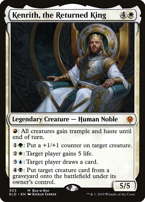 Kenrith, the Returned King (Foil) - ELD - 303