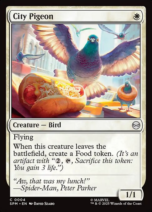 City Pigeon (Foil) - SPM - 4