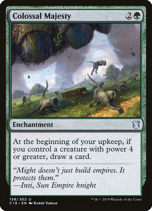 Colossal Majesty - C19 - 158