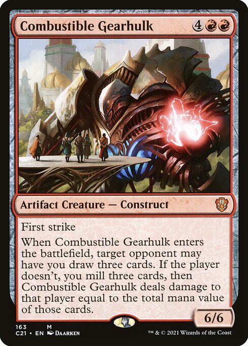 Combustible Gearhulk - C21 - 163