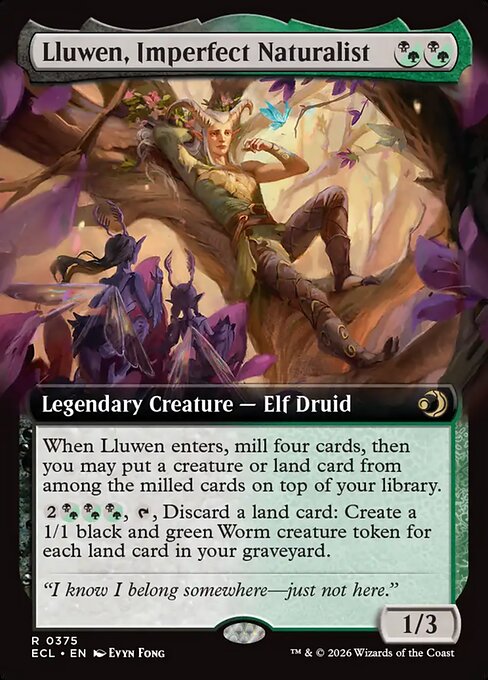 Lluwen, Imperfect Naturalist (Extended Art) - ECL - 375
