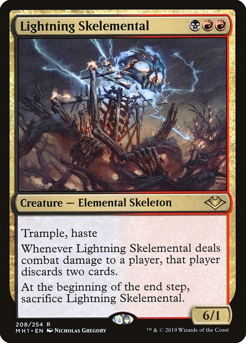 Lightning Skelemental - MH1 - 208