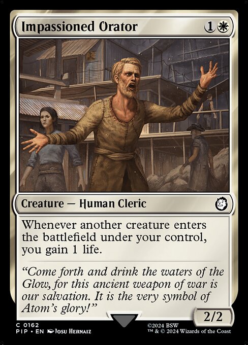 Impassioned Orator - PIP - 162