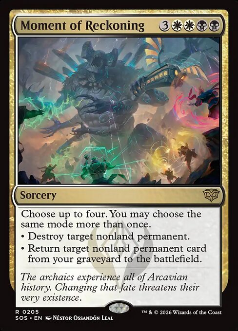 Moment of Reckoning (Foil) - SOS - 205