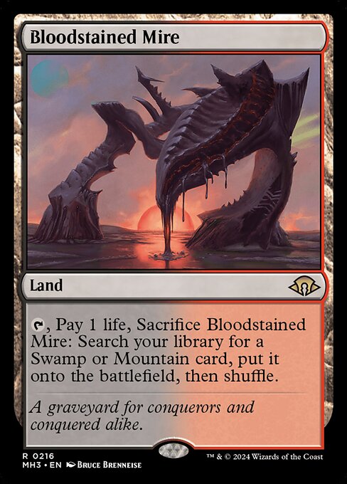 Bloodstained Mire (Foil) - MH3 - 216