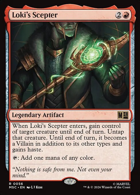 Loki's Scepter - MSC - 56