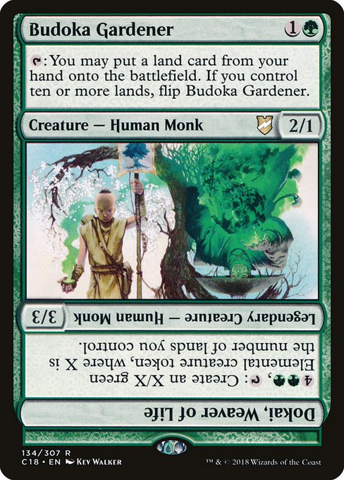 Budoka Gardener // Dokai, Weaver of Life - C18 - 134
