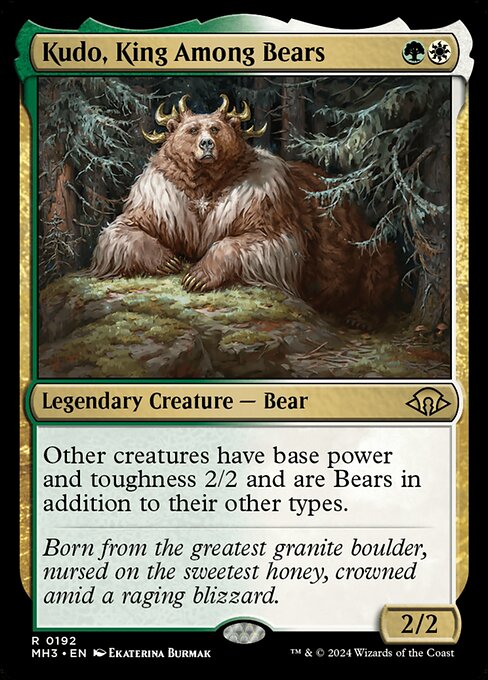 Kudo, King Among Bears - MH3 - 192