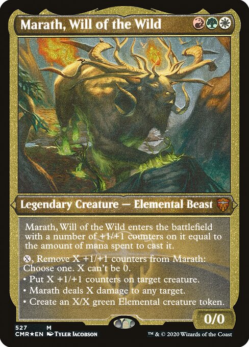 Marath, Will of the Wild (Foil Etched) - CMR - 527