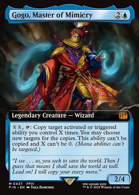 Gogo, Master of Mimicry (Extended Art) - FIN - 437
