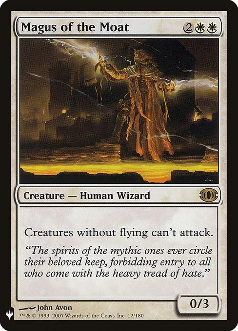 Magus of the Moat - PLST - FUT-12