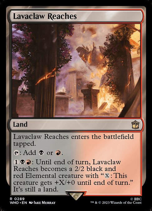 Lavaclaw Reaches - WHO - 289