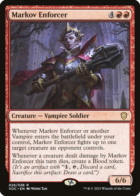 Markov Enforcer - VOC - 26