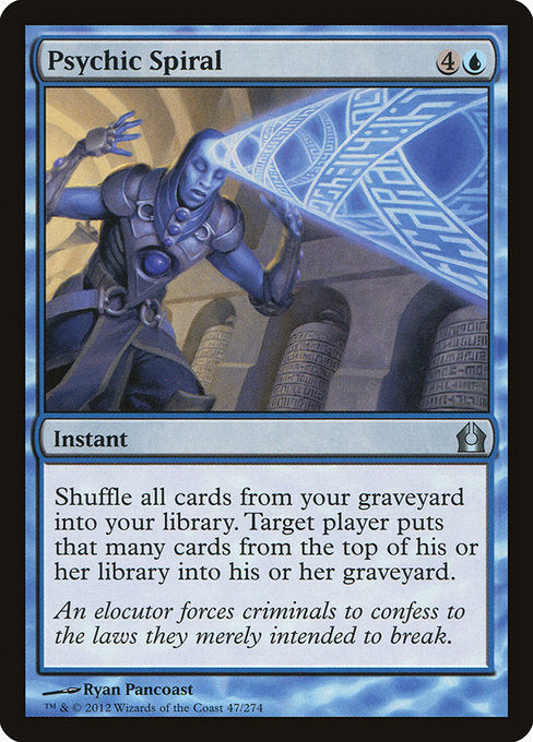 Psychic Spiral (Foil) - RTR - 47
