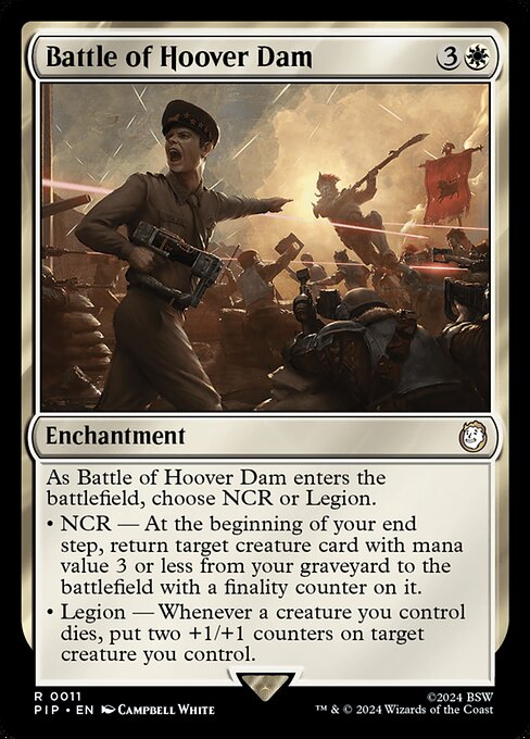 Battle of Hoover Dam (Foil) - PIP - 11
