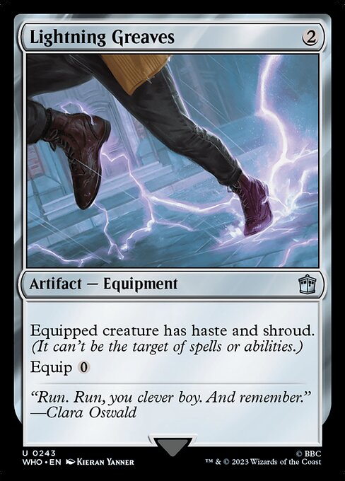 Lightning Greaves - WHO - 243