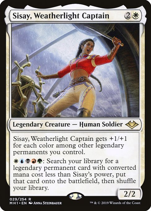 Sisay, Weatherlight Captain - MH1 - 29