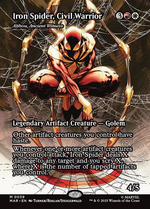 Iron Spider, Civil Warrior - Alibou, Ancient Witness (Borderless) - MAR - 39