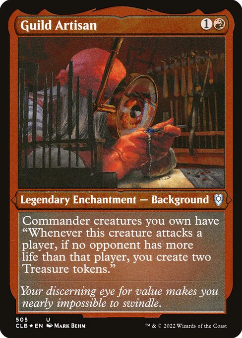 Guild Artisan (Foil Etched) - CLB - 505