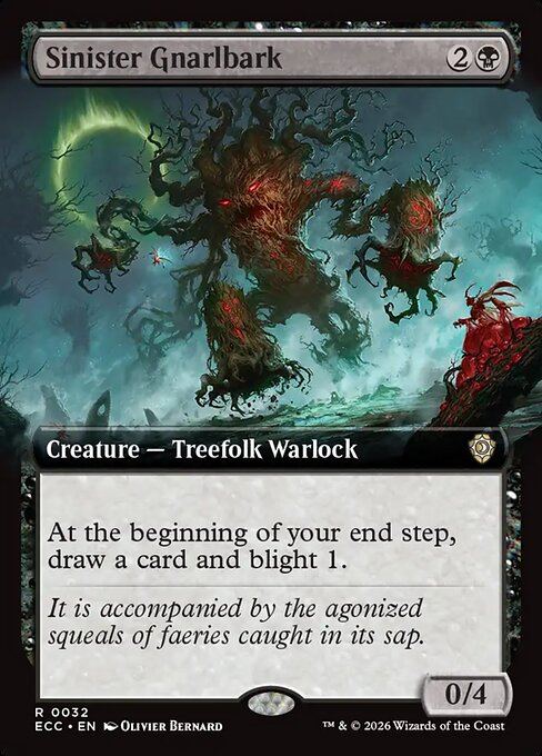Sinister Gnarlbark (Extended Art) - ECC - 32