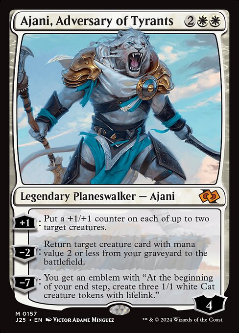 Ajani, Adversary of Tyrants - J25 - 157