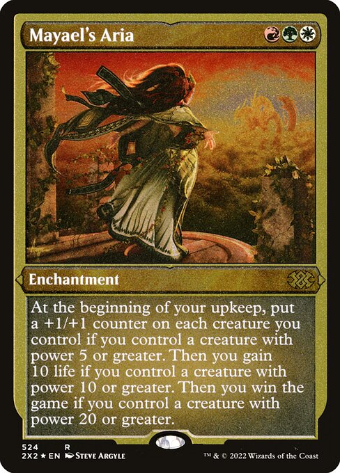 Mayael's Aria (Foil Etched) - 2X2 - 524