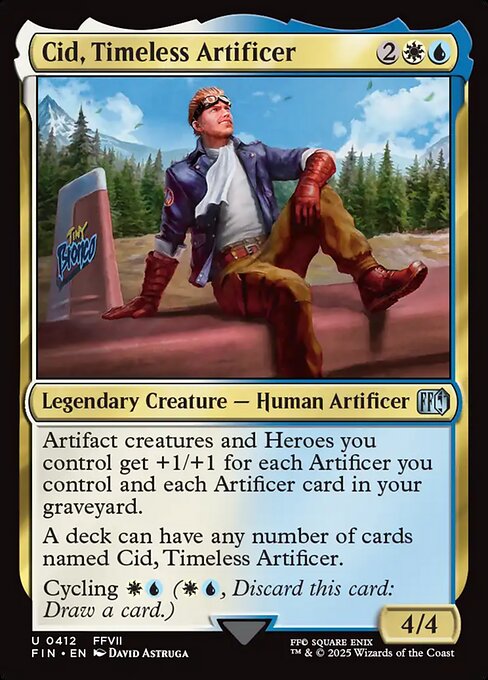Cid, Timeless Artificer (0412) - FIN - 412