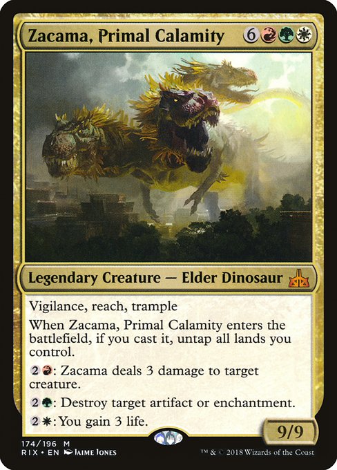 Zacama, Primal Calamity - RIX - 174