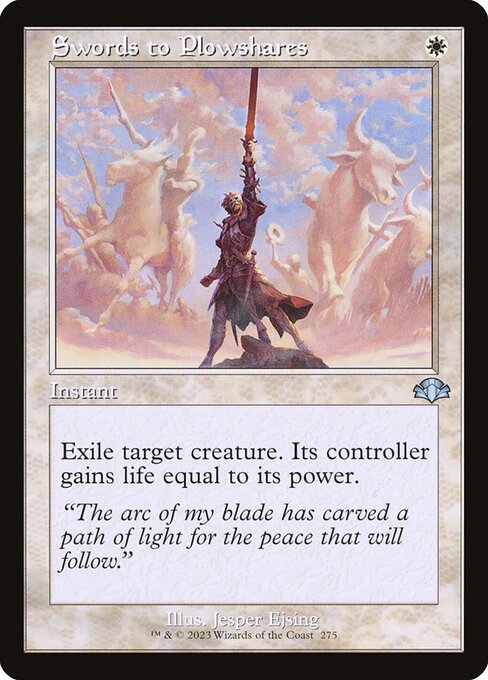 Swords to Plowshares (Retro Frame) - DMR - 275