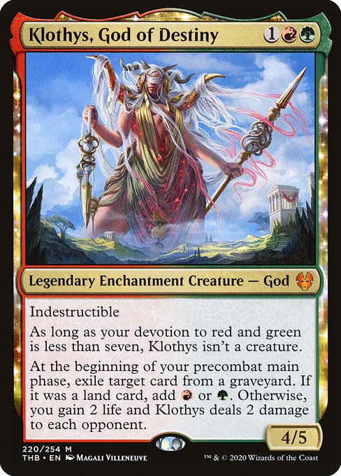Klothys, God of Destiny - THB - 220
