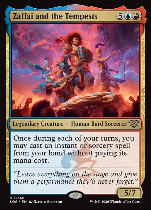 Zaffai and the Tempests (Foil) - SOS - 246