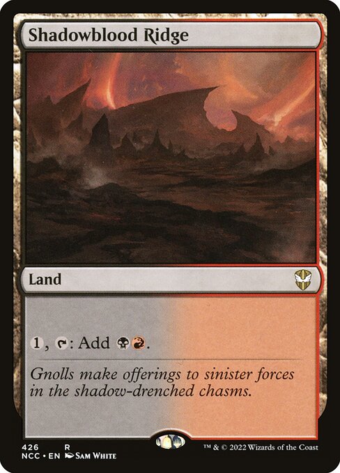 Shadowblood Ridge - NCC - 426