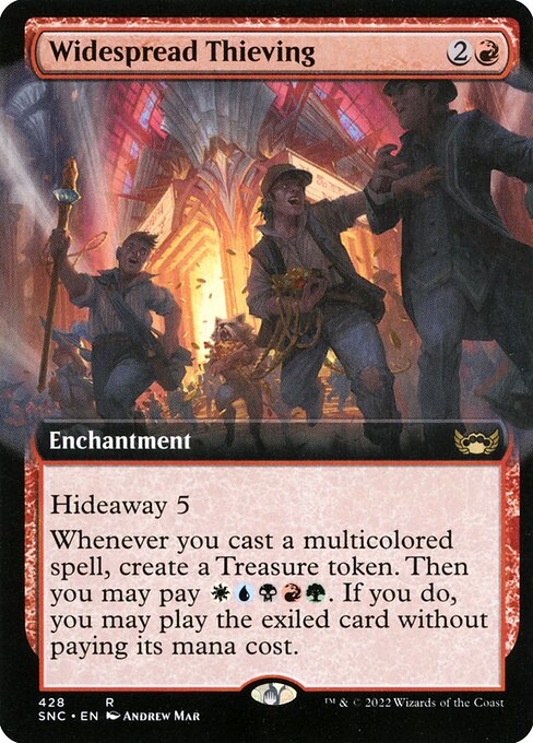 Widespread Thieving (Extended Art) - SNC - 428