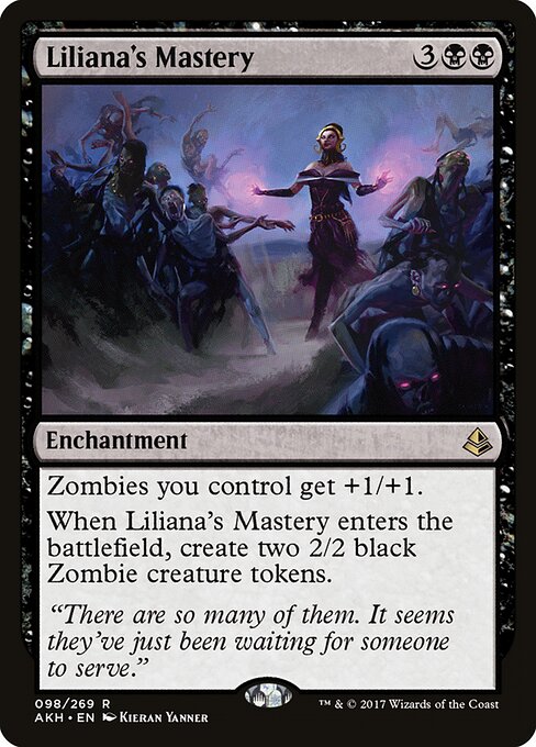 Liliana's Mastery (Foil) - AKH - 98
