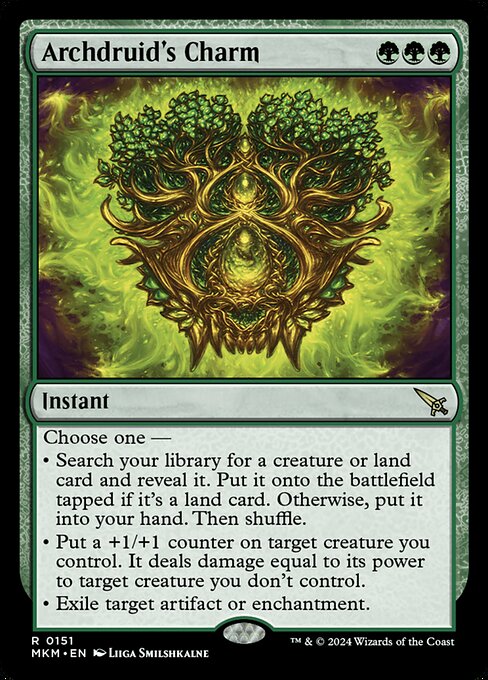 Archdruid's Charm - MKM - 151